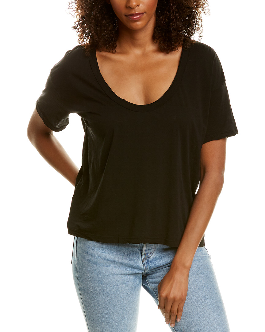 Image of James Perse Scoop Neck T-Shirt