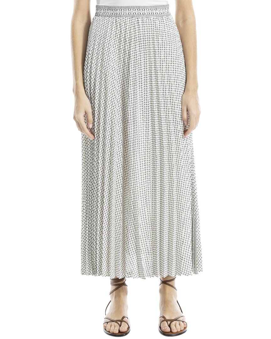 Max Studio Pleated Maxi Skirt