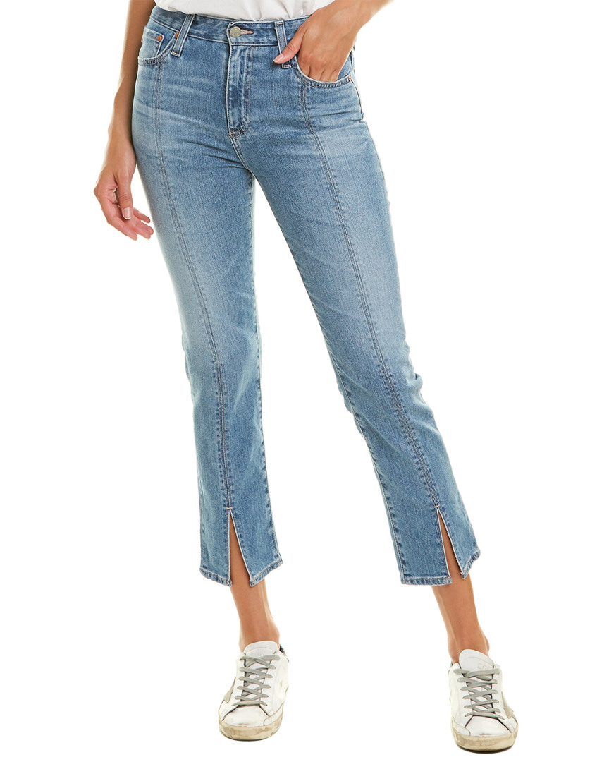 Image of AG Jeans The Isabelle  Years Hollows High-Rise Straight Crop
