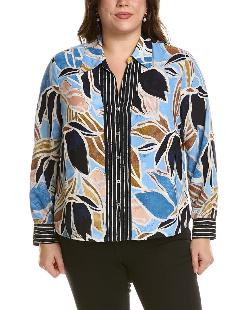 Shop Nic + Zoe Plus Sapphire Shades Shirt