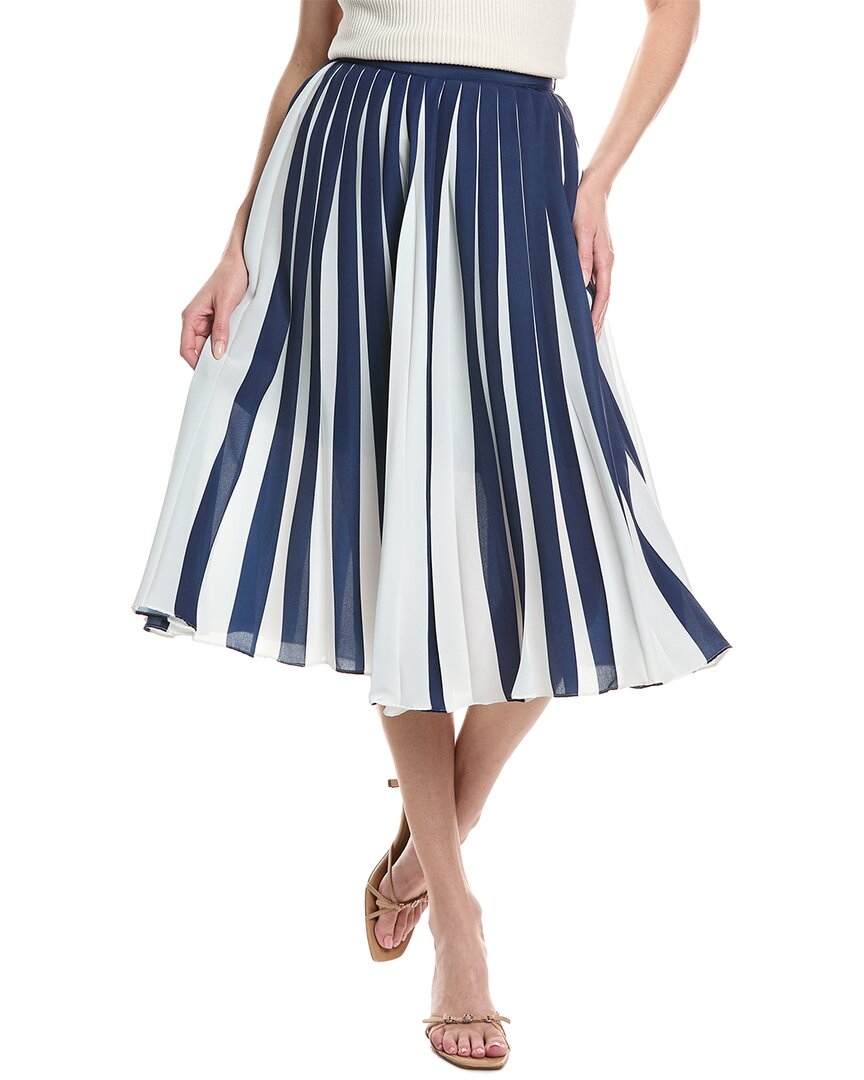 Silvian Heach Midi Skirt In Blue