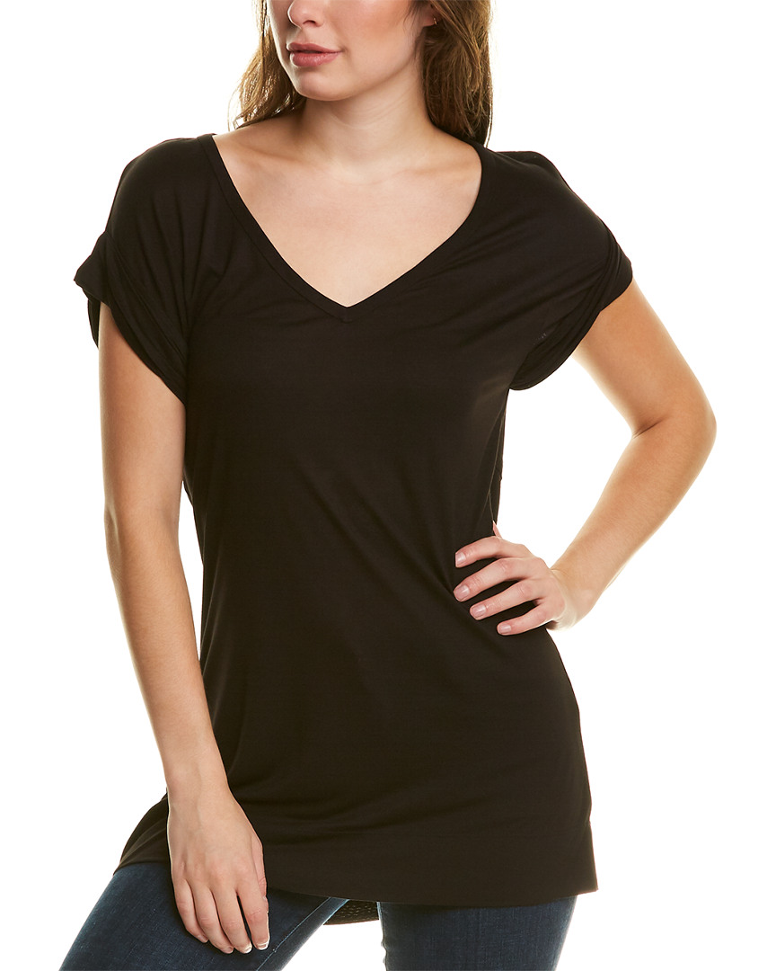 Image of TSEsay Draped Back Cutout Top