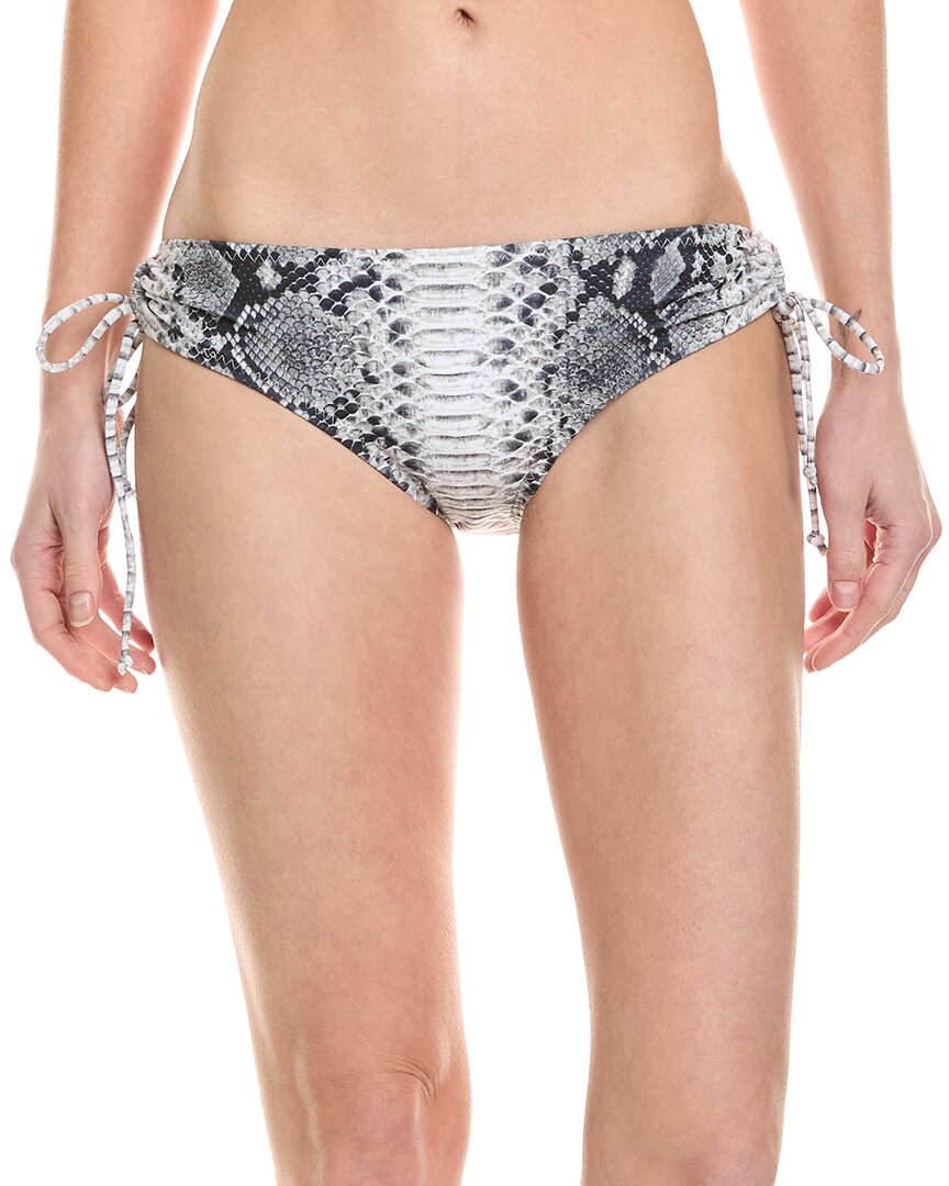 Shop Norma Kamali Jason Bikini Bottom In Black