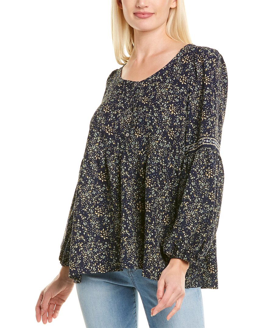 Image of Max Studio Bubble Sleeve Top