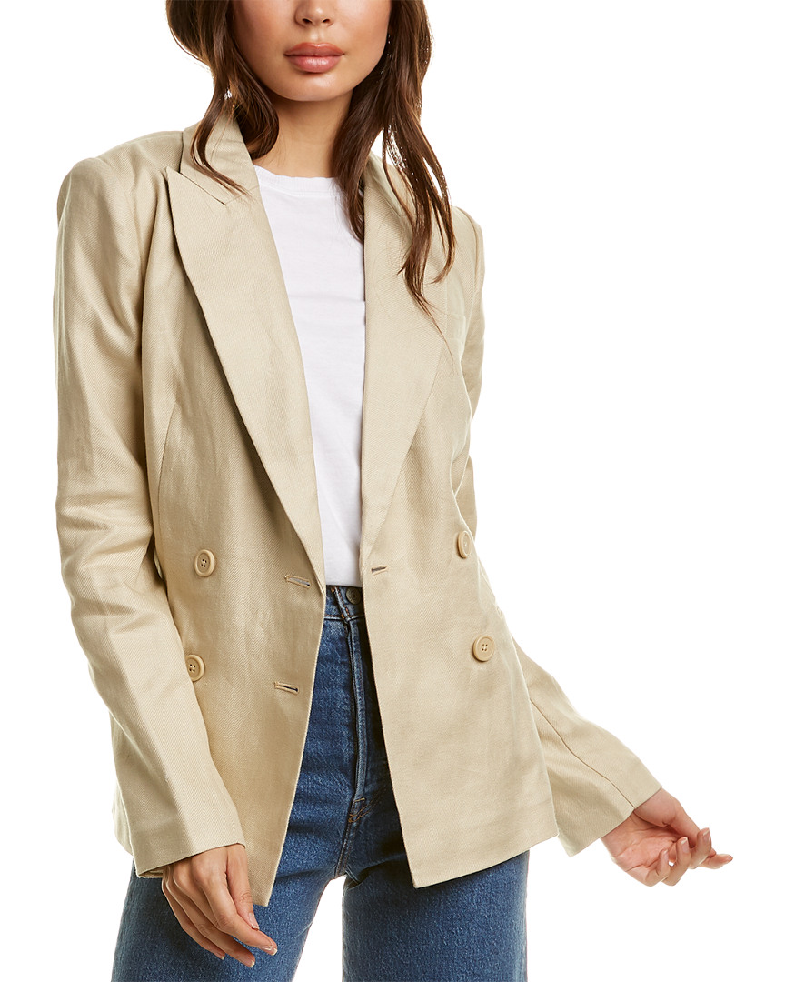 Image of Equipment Benoite Linen Blazer