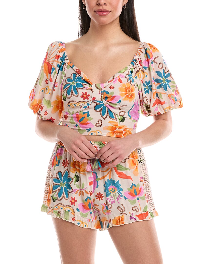 Z & L Europe Kiara Top In Pink
