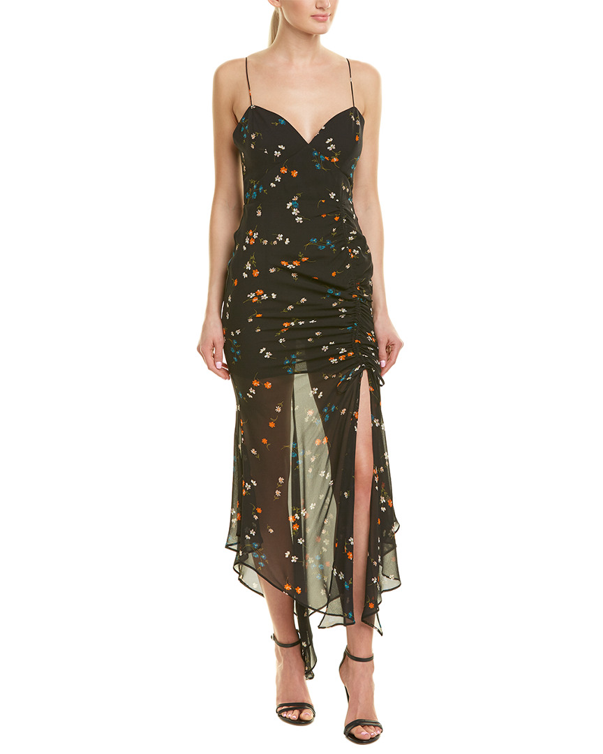 Image of Nicholas Daisy Silk Maxi Dress