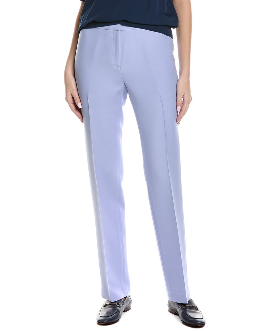 Lafayette 148 New York Petite Gates Wool & Silk-blend Pant