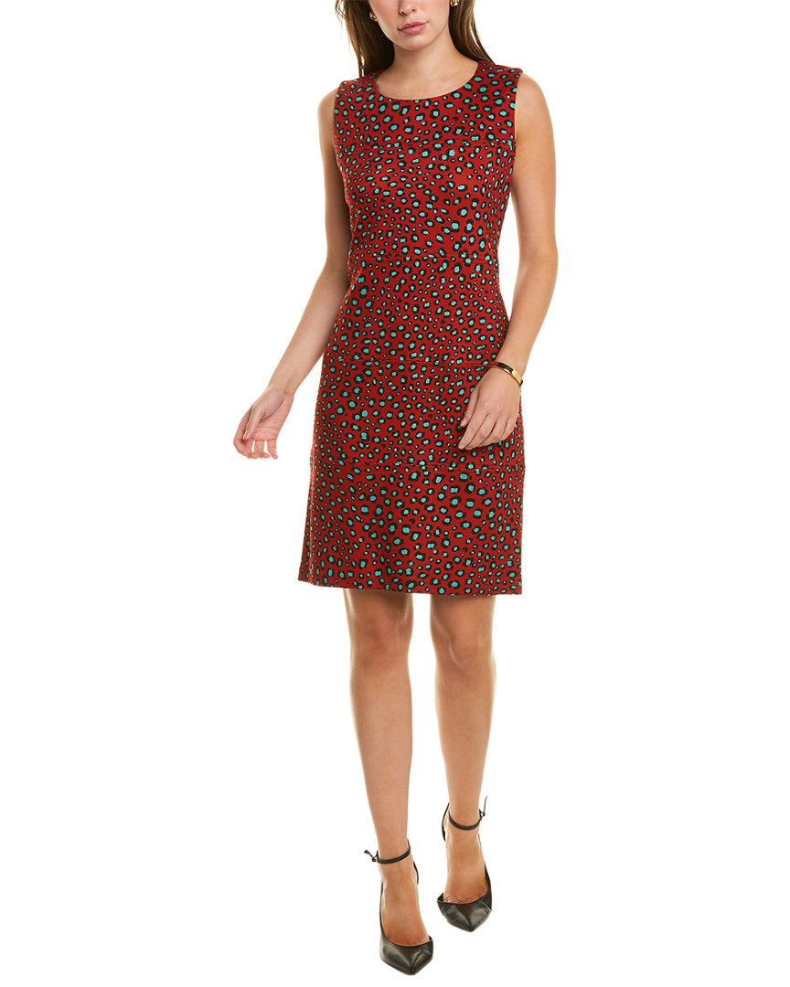 Image of Sara Campbell Leopard Shift Dress