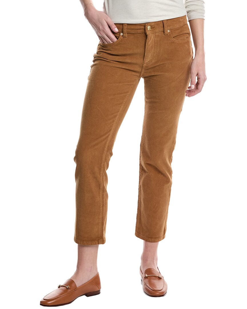 Dl1961 Mara Corduroy Ankle Straight Pant In Brown