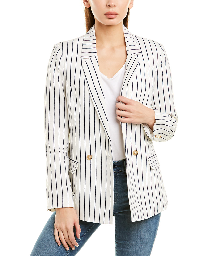 Image of Saylor Pam Linen Blazer