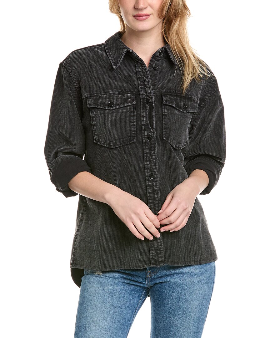 Shop Allsaints Phoebe Shirt In Black