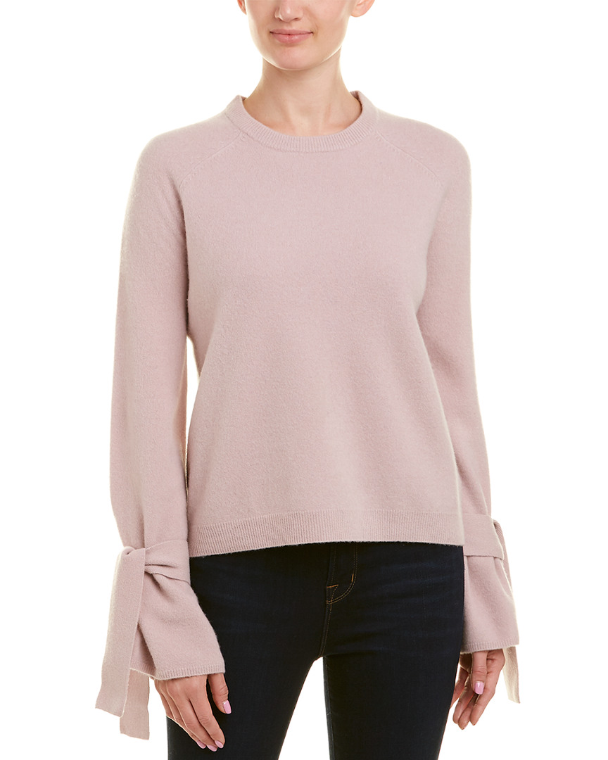 Image of Brown Allen The Wool-Blend Tie Top