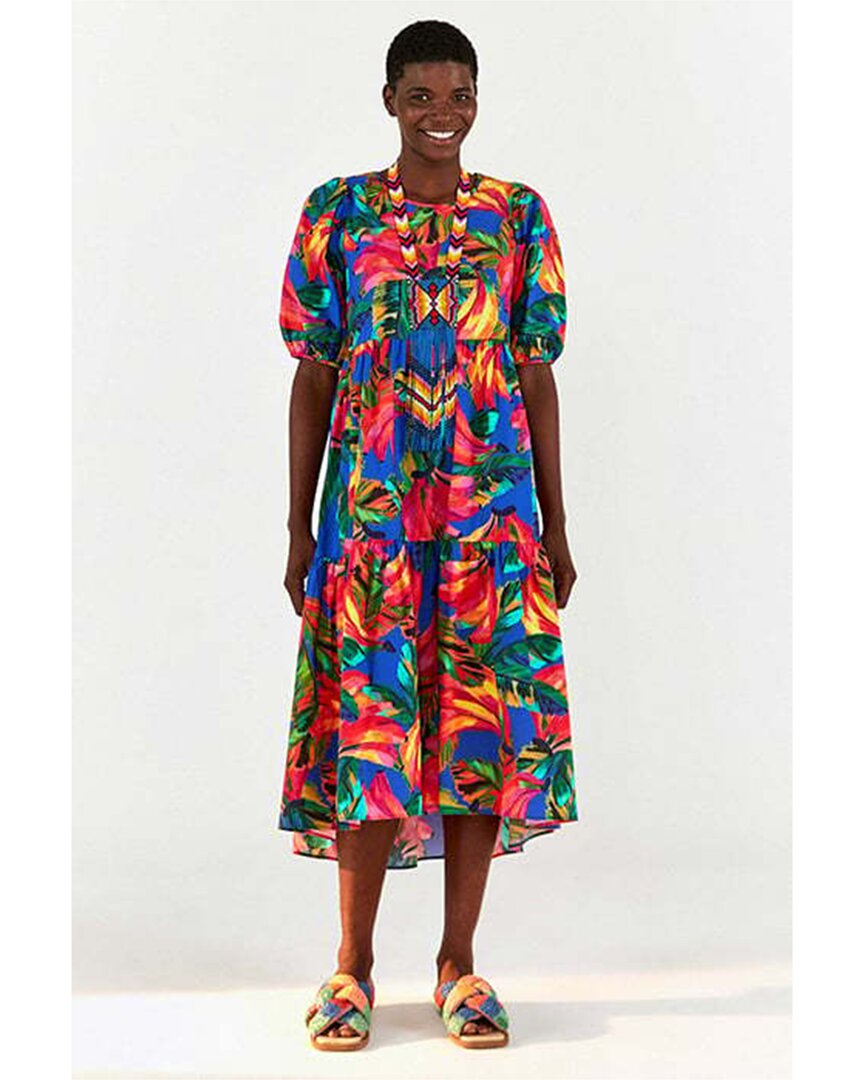 Farm Rio Bananamix Midi Dress