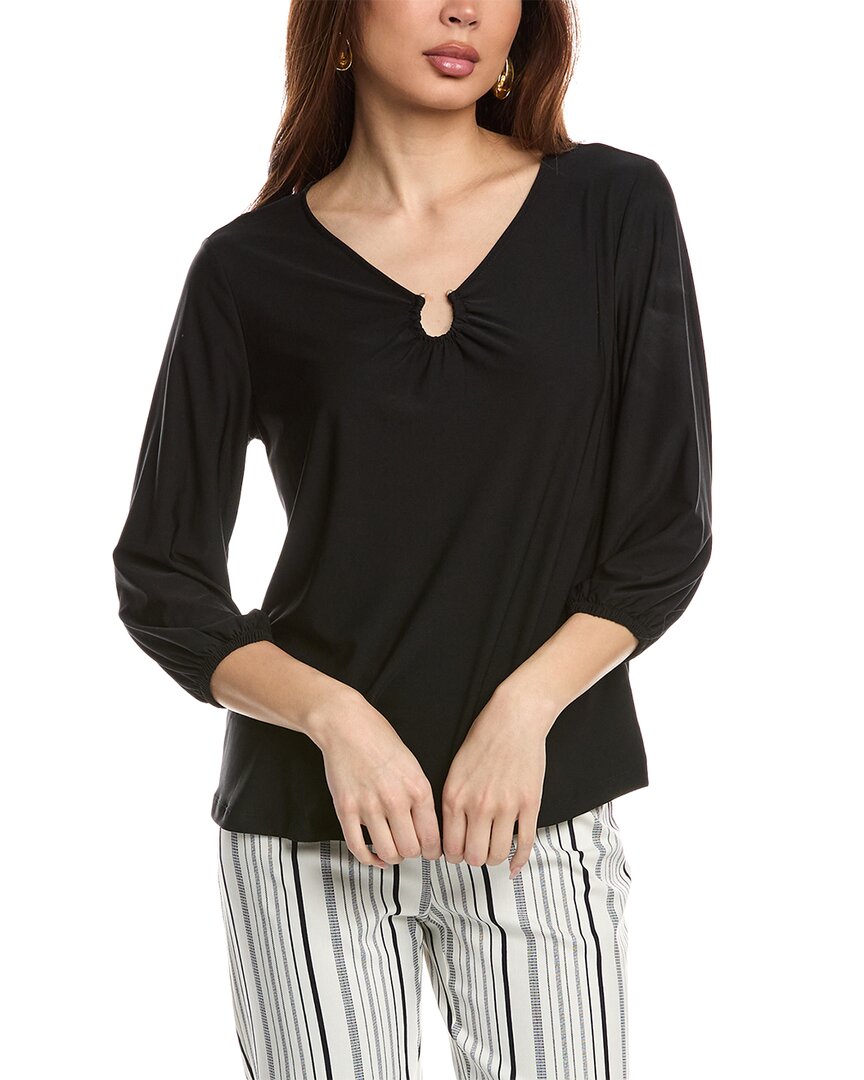 Zac & Rachel Miss Knit Top In Black