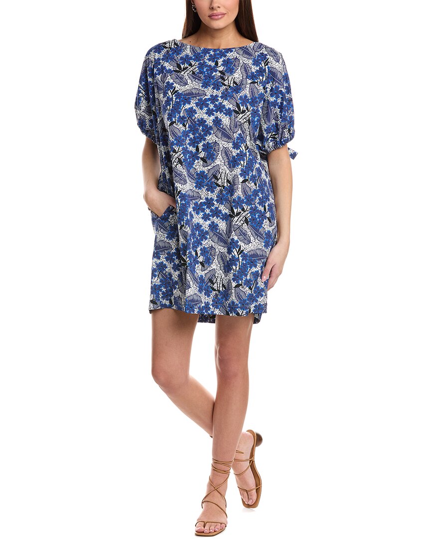 Weekend Max Mara Astor Shift Dress In Blue