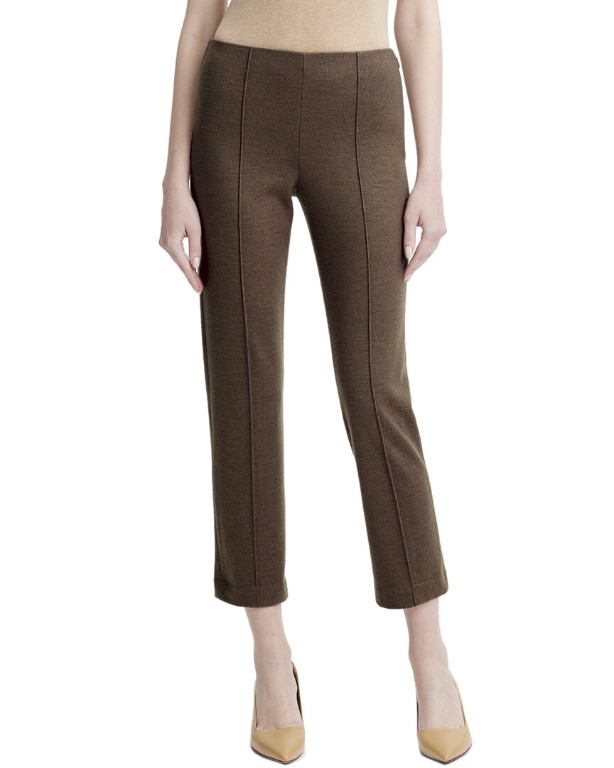 Shop Vince Mid-rise Wool-blend Pant