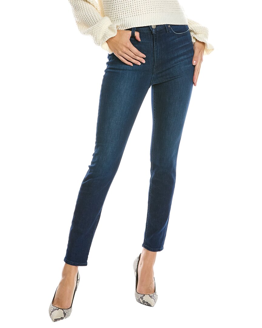 Shop Hudson Jeans Shallow High-rise Straight Ankle Jean In Blue