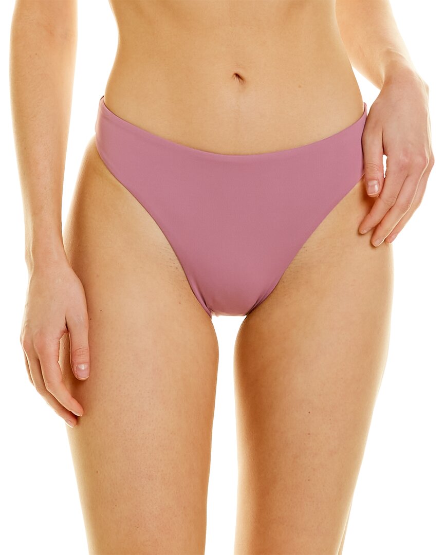 Shop Aro Swim Lilli Bikini Bottom In Purple