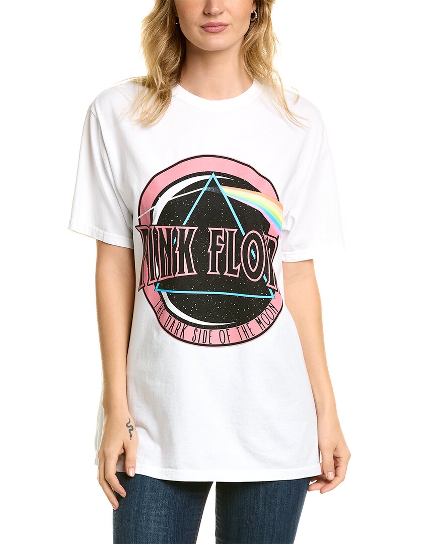 Shop Recycled Karma Pink Floyd Dark Side Of The Moon T-shirt In White