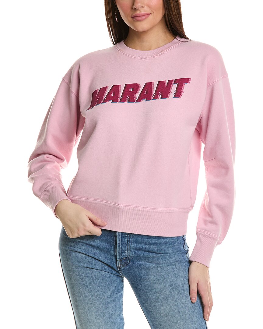 Shop Isabel Marant Étoile Isabel Marant Etoile Mobyli Sweatshirt In Pink