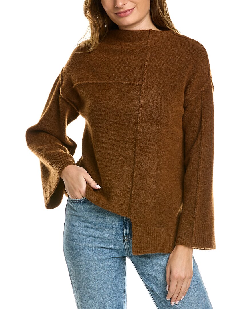 Shop Cult Gaia Tess Alpaca & Wool-blend Sweater In Brown