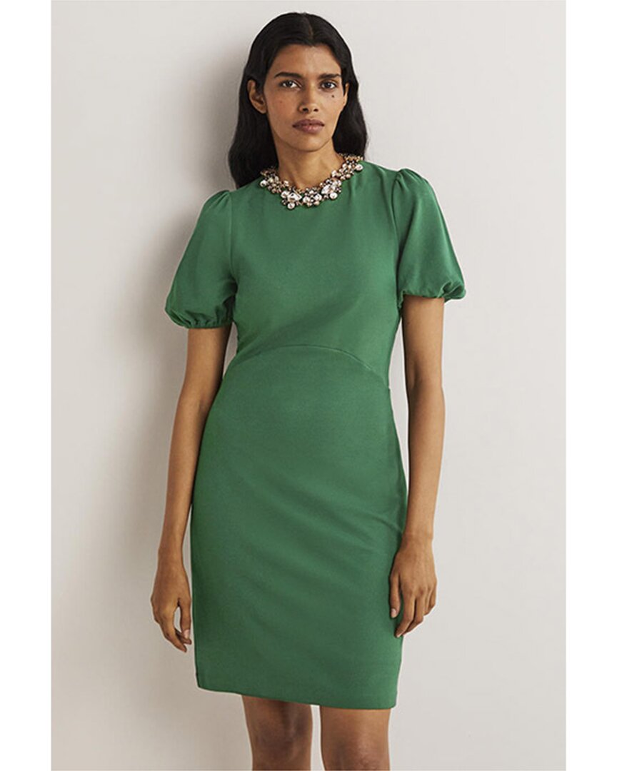 BODEN BODEN CUT OUT JERSEY MINI DRESS 