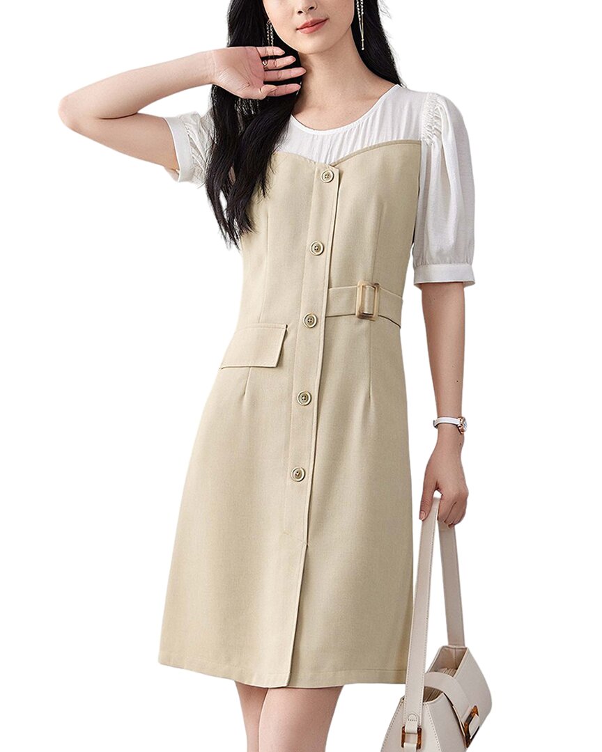 Ounixue Dress In Neutral