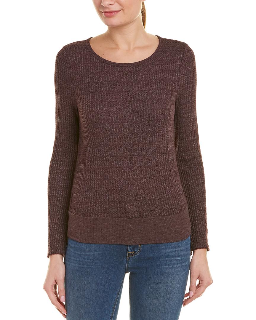 Image of Three Dots Chunky Heather Top