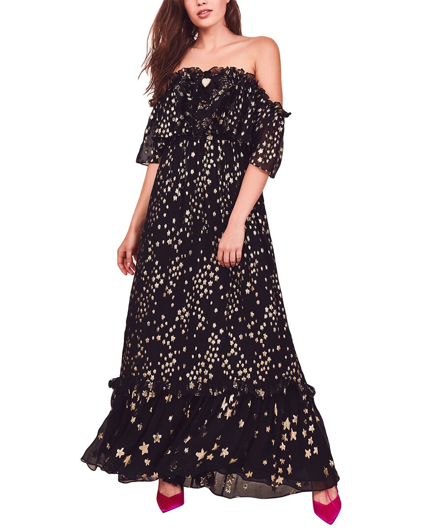 Image of LoveShackFancy Ronny Silk-Blend Maxi Dress