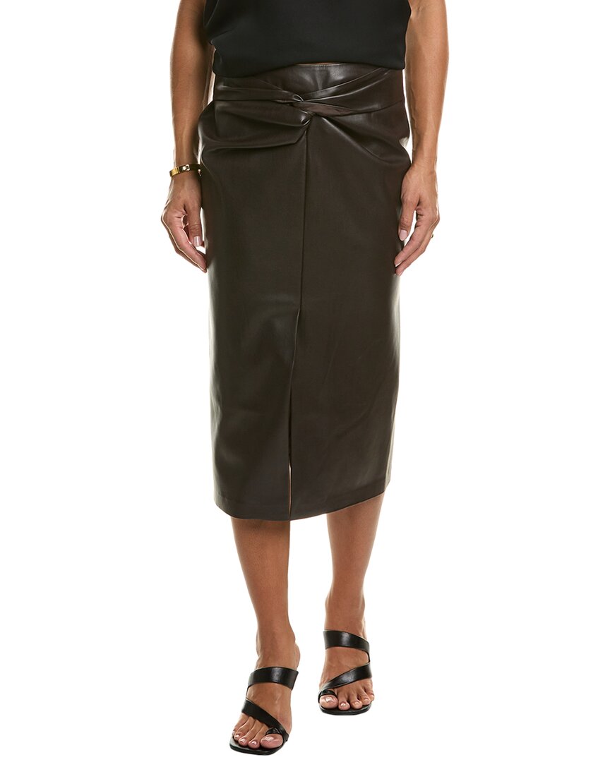 ELIE TAHARI ELIE TAHARI TWISTED FRONT SKIRT