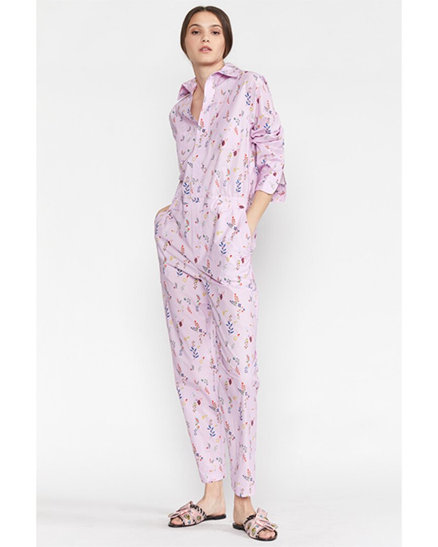 Shop Cynthia Rowley Harley Jumpsuit In Pink