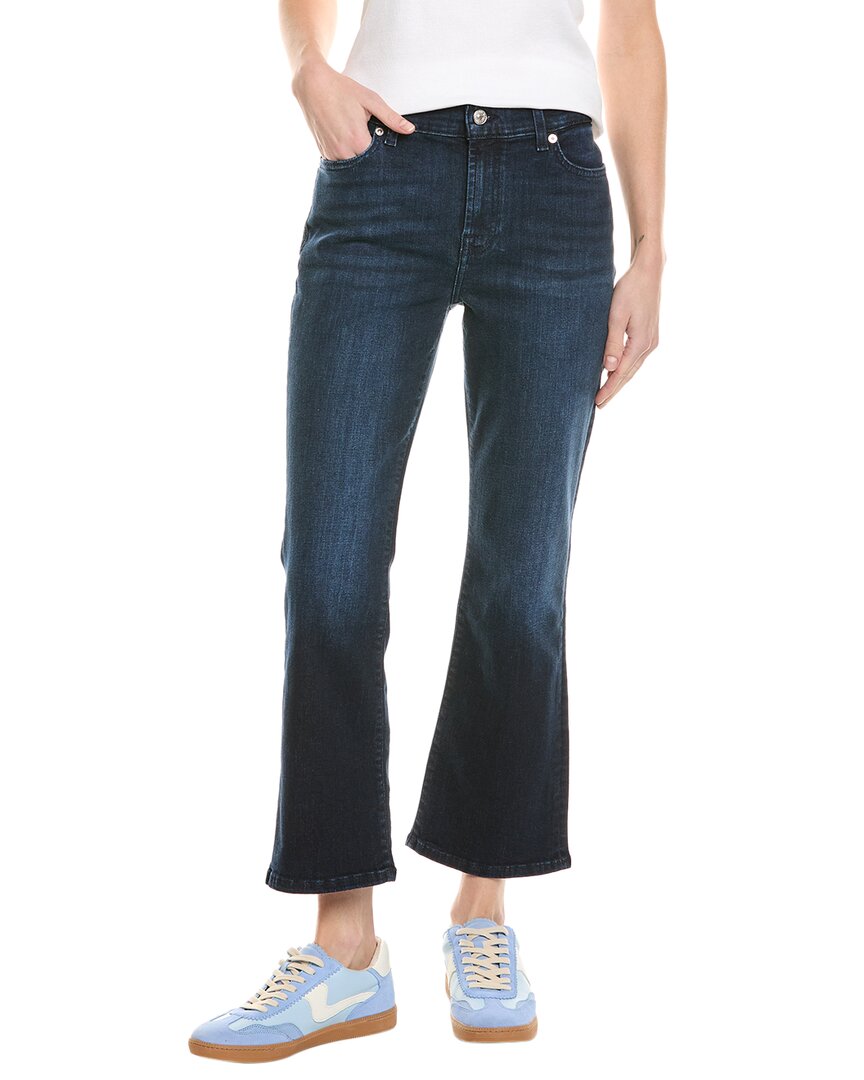 7 For All Mankind Modern Straight Freesia Tailored Straight Leg Jean In Blue