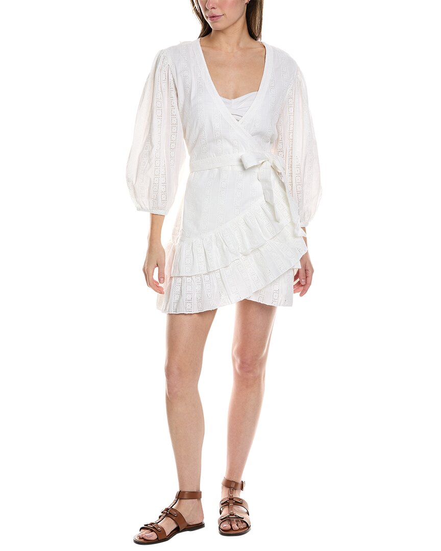 Shop Melissa Odabash Aliyah Mini Dress In White