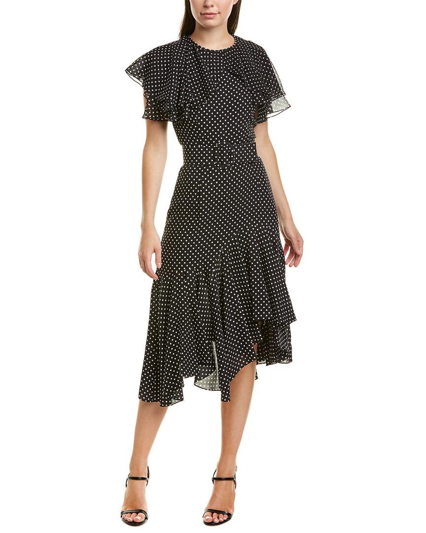 Michael Kors Collection Silk Midi Dress Women's 6 | eBay