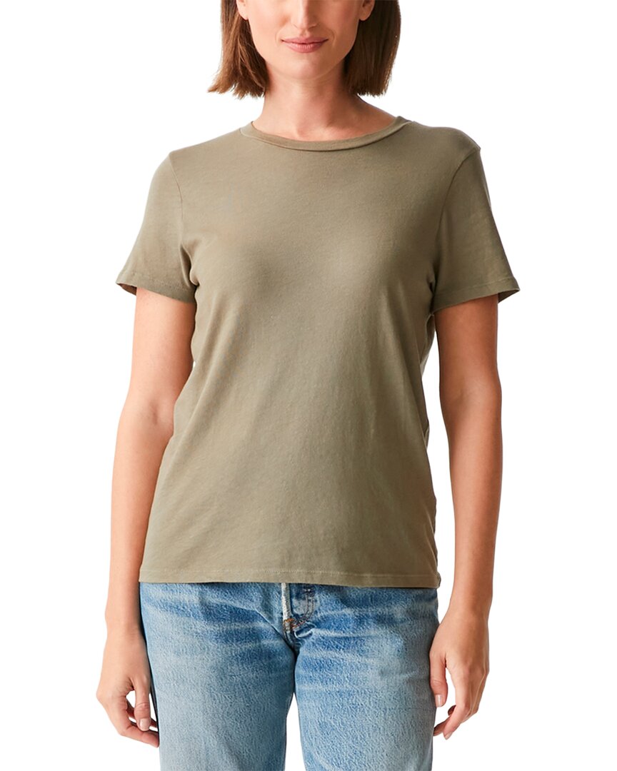 Shop Michael Stars Colleen T-shirt In Green