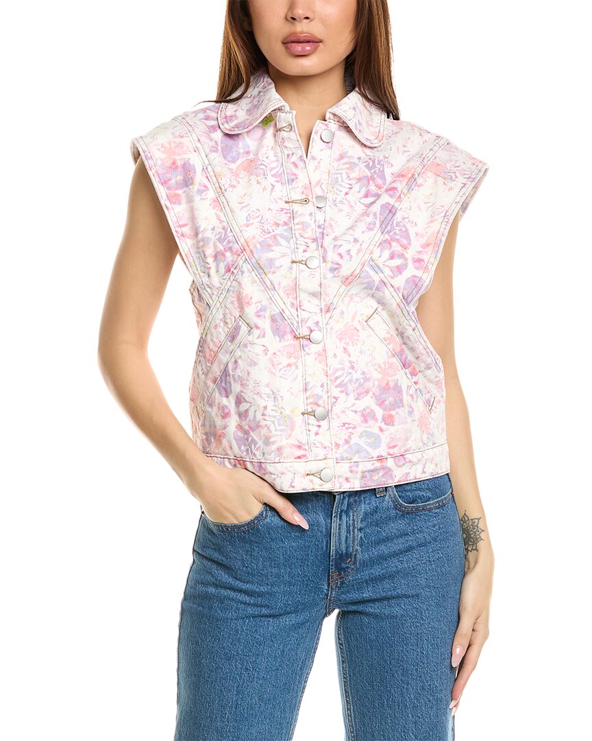 Driftwood Denim Driftwood Jeans Shane Vest In Pink