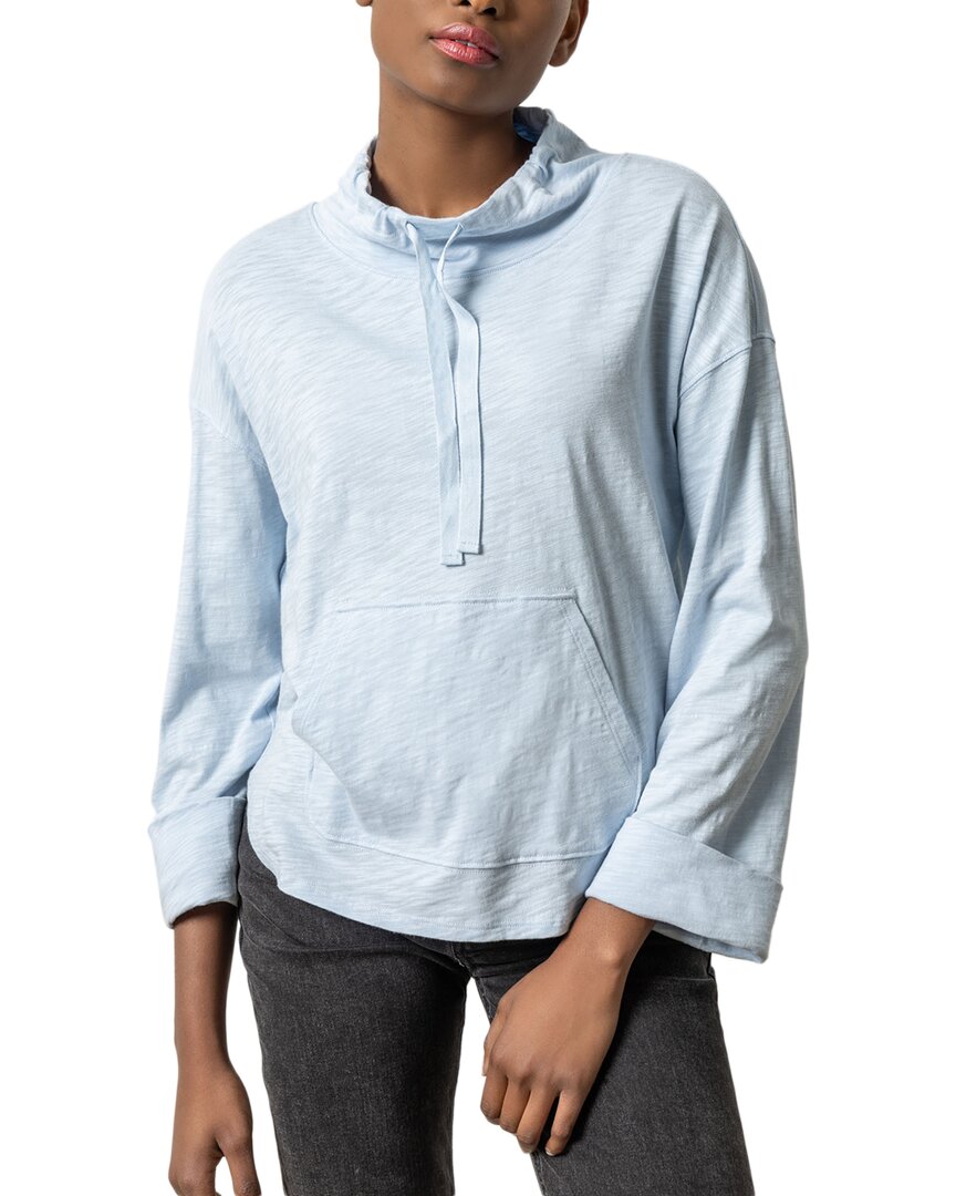 Lilla P Drawstring Neck Pullover