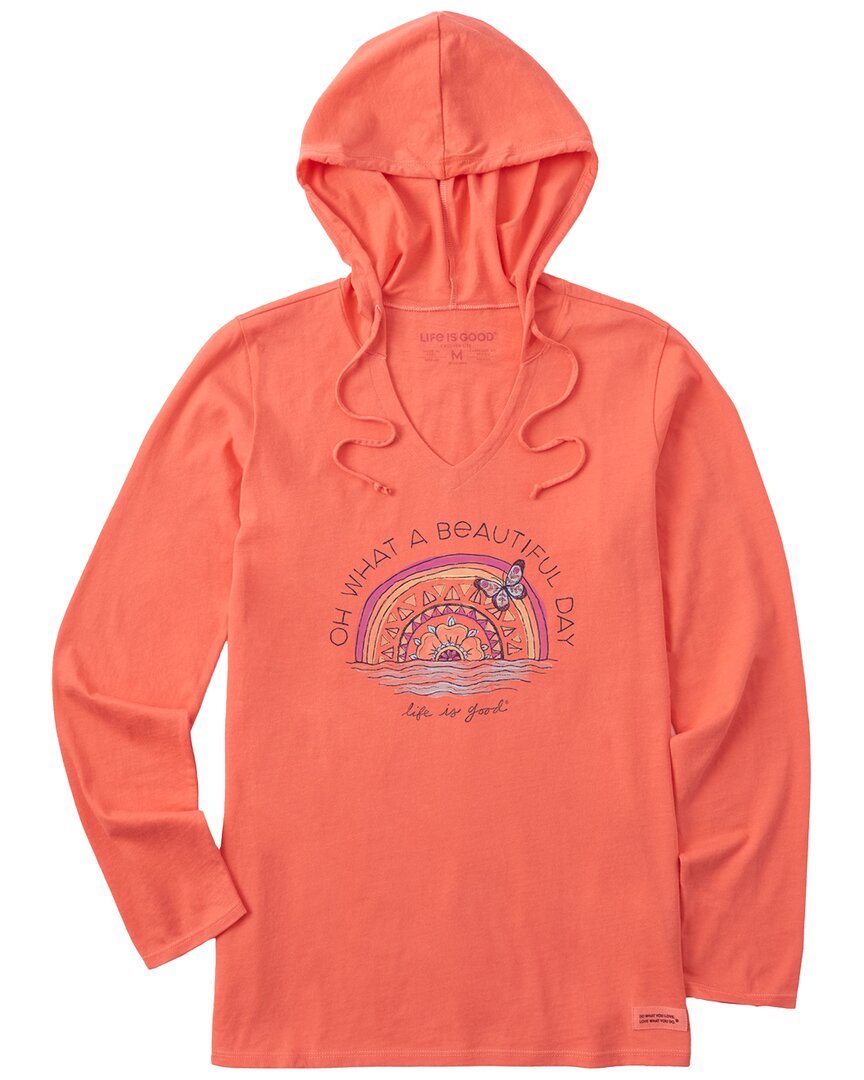 LIFE IS GOOD LIFE IS GOOD® HOODED T-SHIRT