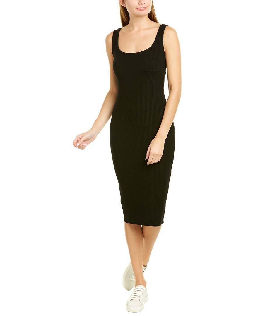 Image of Enza Costa Ribbed Tank Midi Dress