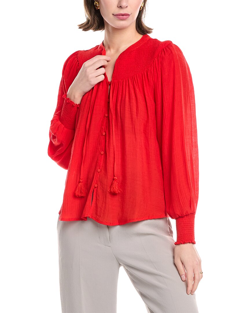 Nanette Lepore Blouse In Red