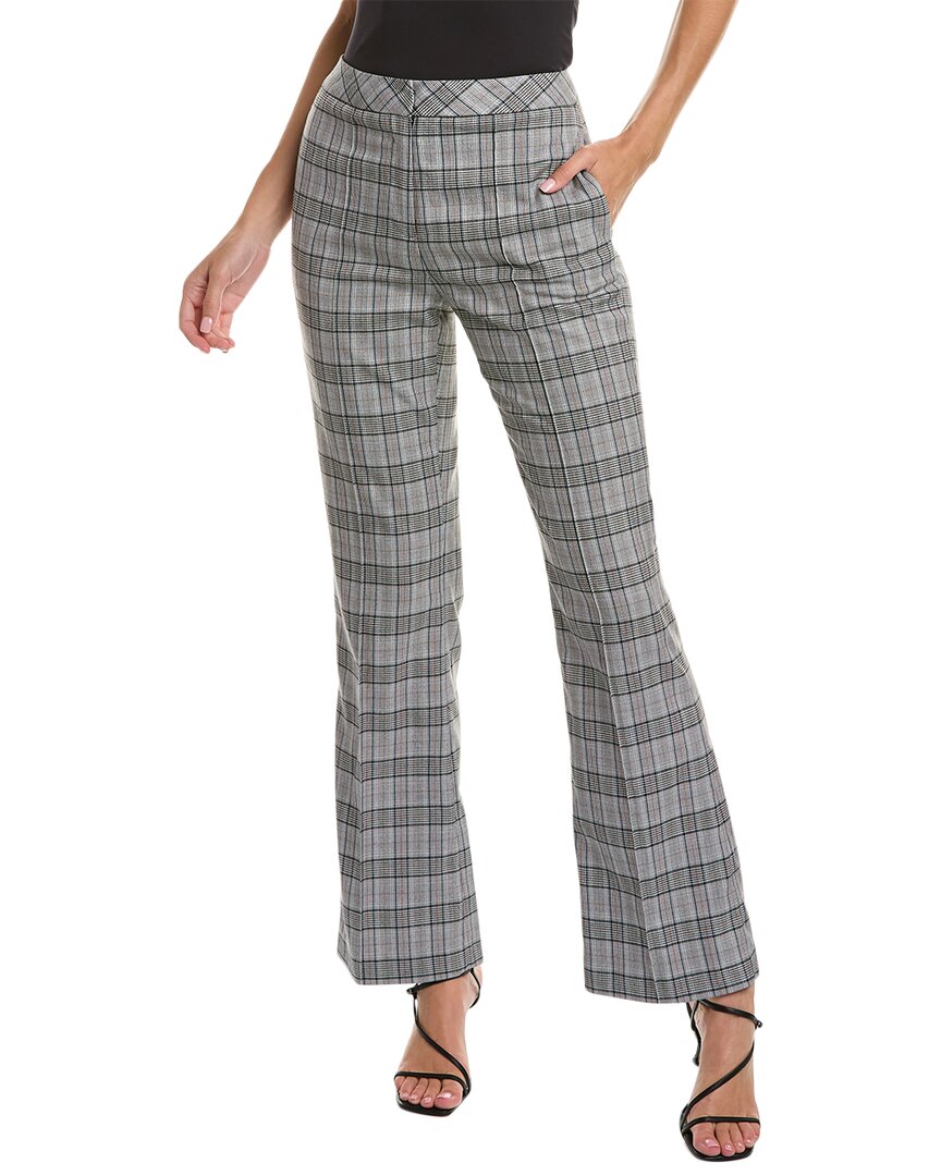 Elie Tahari The Paige Pant In Grey