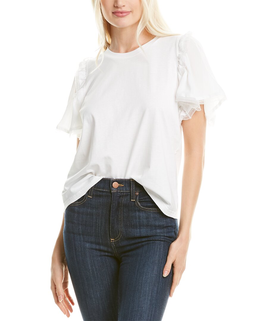 Image of city sleek Flare-Sleeve Top
