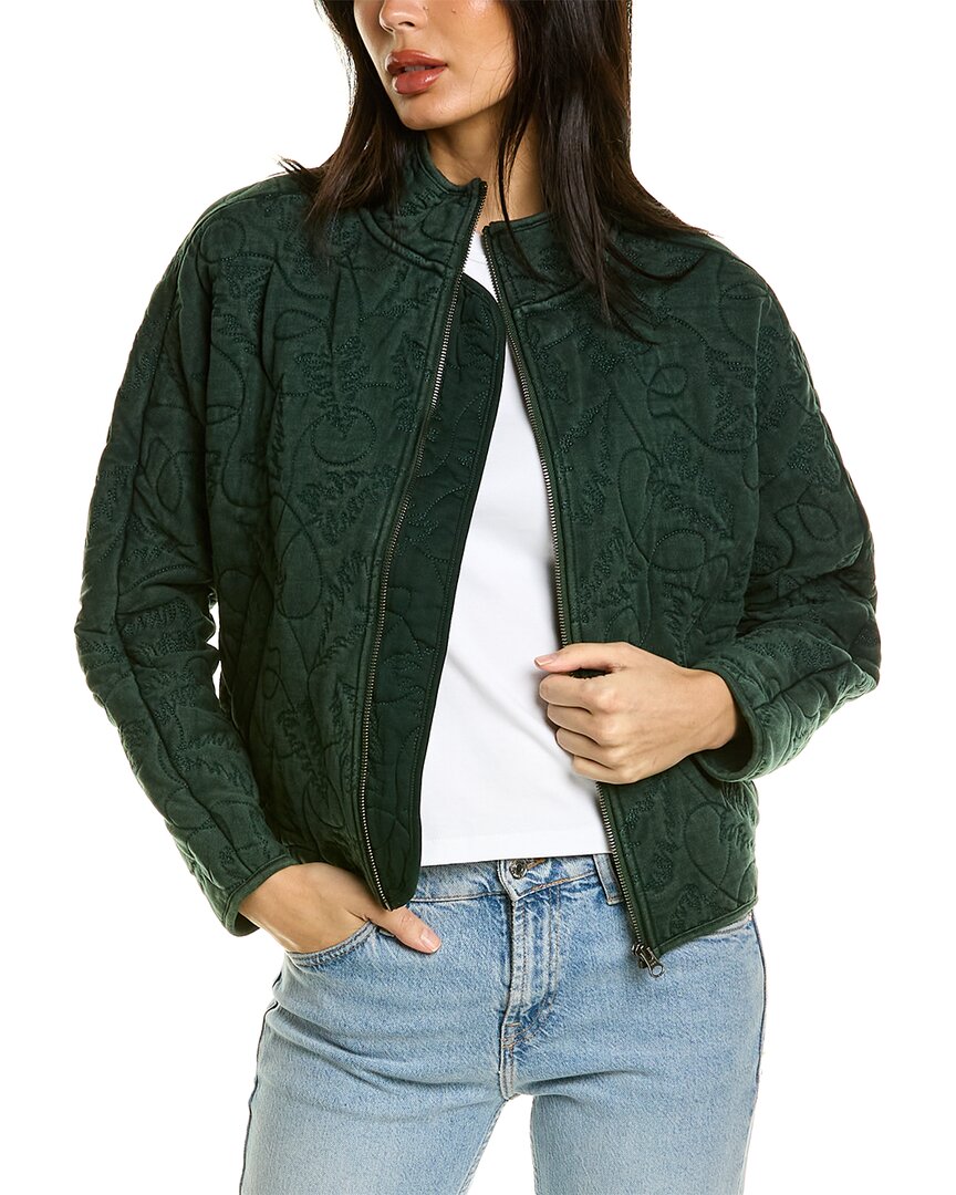 Wildfox Dolman Quilted Jacket In Nocolor