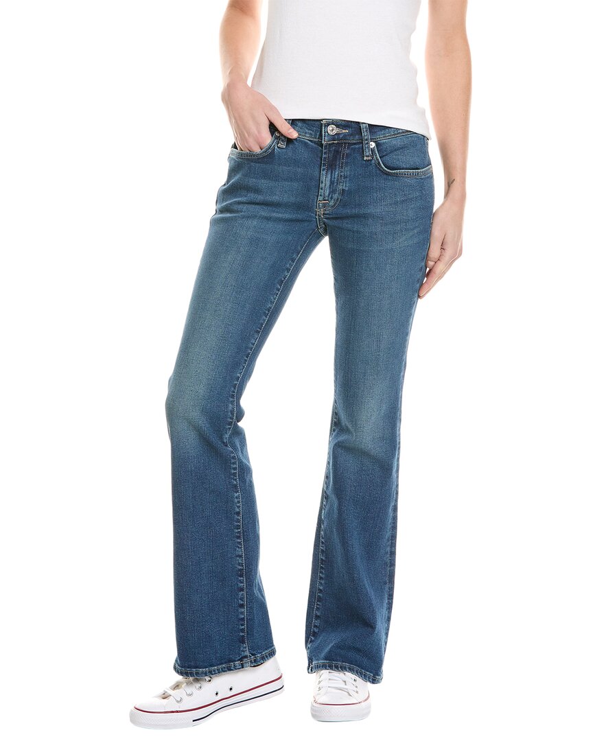 7 For All Mankind Original Tailorless Dark New York Bootcut Jean In Blue