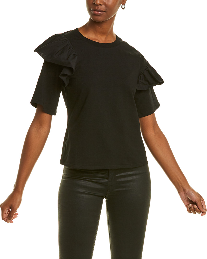 Image of Gracia Ruffle Sleeve Top