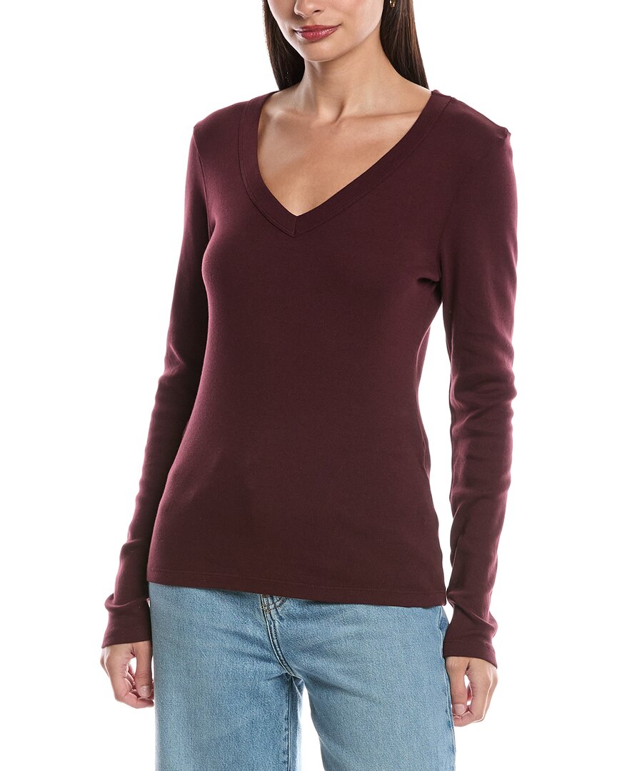 Michael Stars Layla T-shirt In Brown