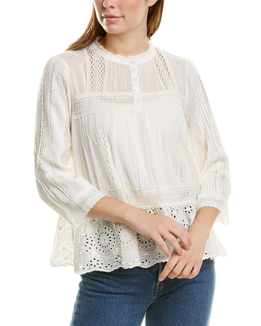 Image of Sea Daisy Eyelet Top