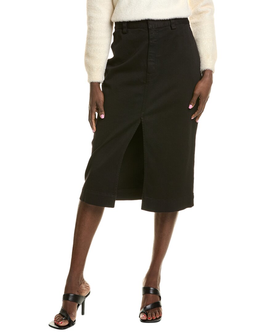 Shop Enza Costa Soft Touch Skirt In Black