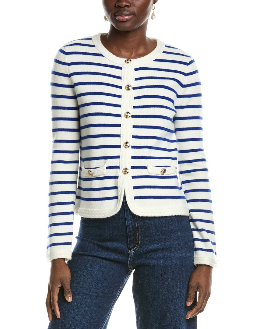 Elie Tahari The Makena Wool & Cashmere-blend Cardigan